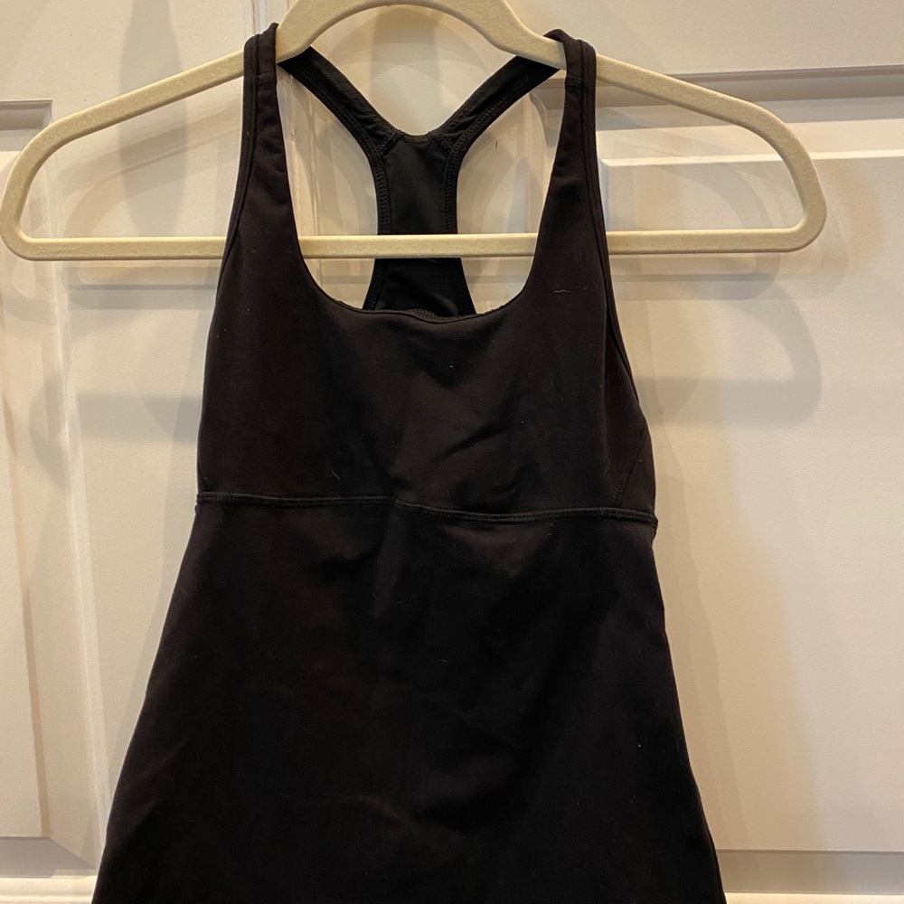 Lululemon black workout tank